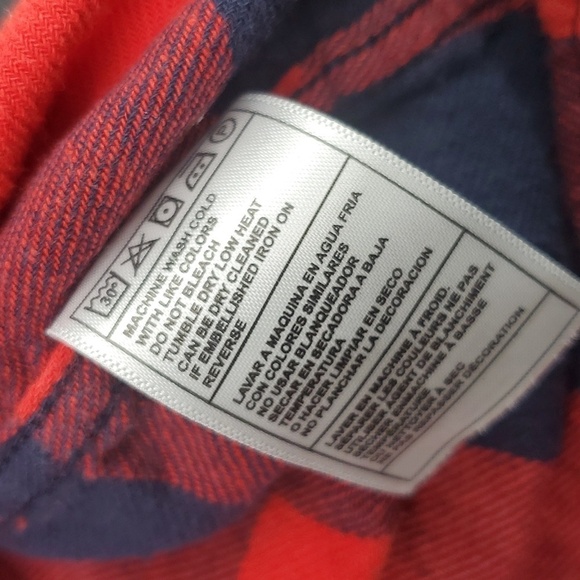 Zumba Plaid Snap-front Shirt XL - Picture 8 of 8